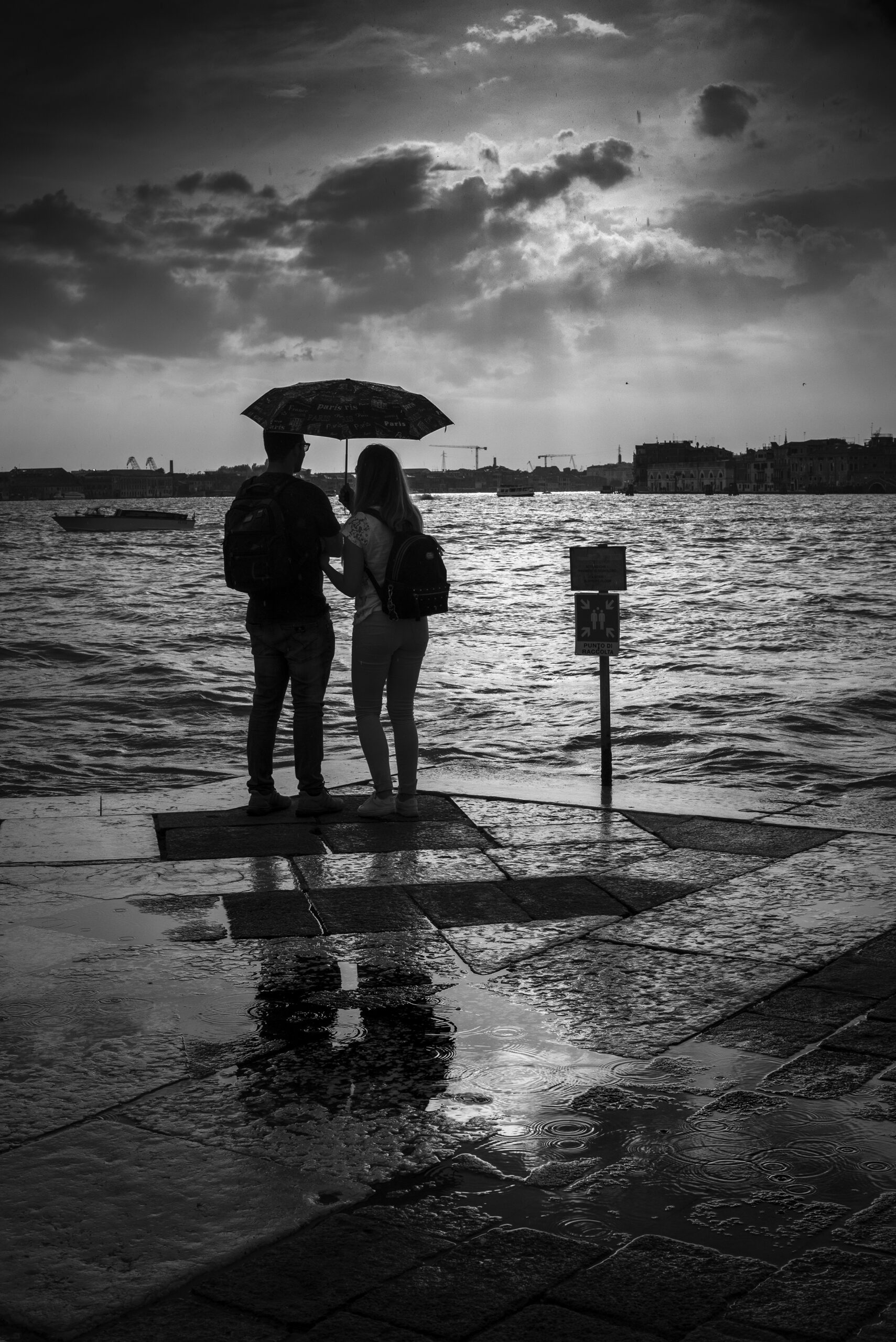 Rain in Venice